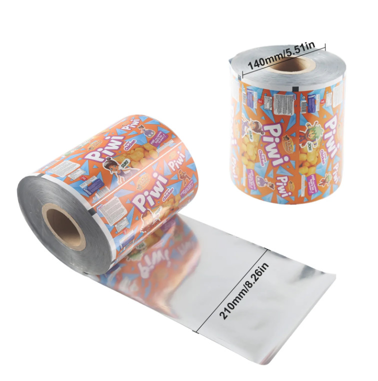 Custom Order Available Packaging Film Rolls For Food Packaging With Custom Logo And Unique Image