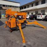 Telescopic Boom Hydraulic Spider Crawler Crane Remote Control Spider Lifting