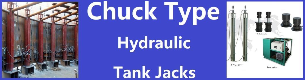 Chuck Type Hydraulic Tank Jacking System Stock Available for Vietnam Tank Construction