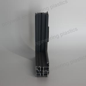 Quality Good Sealed Double Glazing Aluminum Thermal Break Sliding Folding Doors Window Profile wholesale