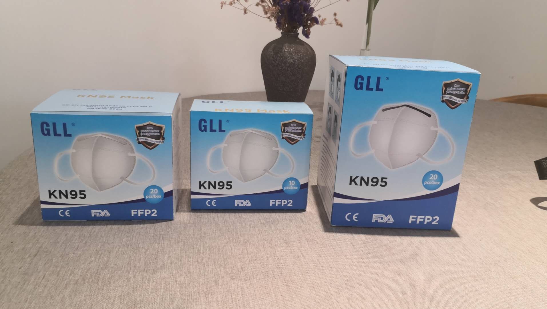 Reusable KN95 Dust Mask Antibacterial and Antiviral Skin Friendly