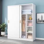 Directly Sells Solid Wood Children Wardrobe for Storage Contemporary Design