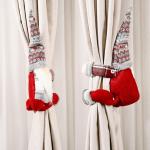 2pcs Non - Woven Fabrics Tieback Curtain Buckle For Christmas Decoration