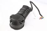 Black OEM Standard Straight 12v 7 Pole Trailer Cable