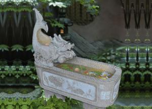 Quality 42&quot; Dragon Spits Sandstone Water Fountain wholesale