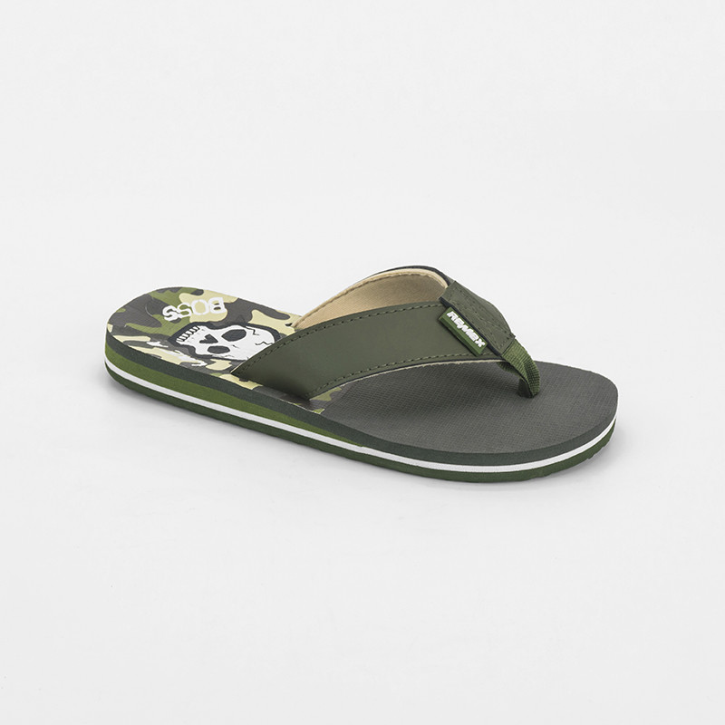 Kids Anti Impact 32EU EVA Flip Flop With Fabric Wide Strap