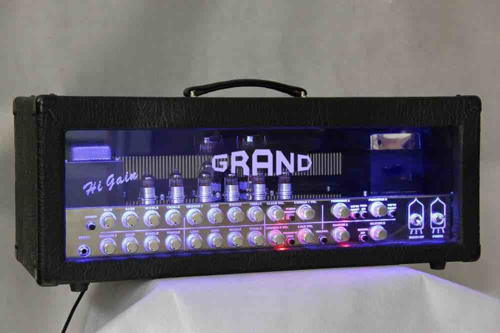 120W All Tube Guitar Amplifier Head four Channels Guitar AMP HI GAIN GRAND Professional AMPs Clean Crunch