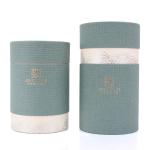 Round Kraft Paper Tube Box , Cardboard Cylinder Box With UV Coating Varnishing