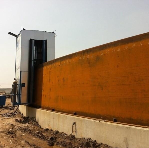 Vietnam Tank Construction Semi-Automatic Control Egw Vertical Tank Welder
