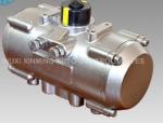 stainless steel 304/316 air torque actuator pneumatic control for ball valve