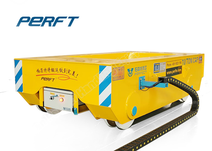 warehouse carts material handling equipment with cable drum power railroad transport trailer