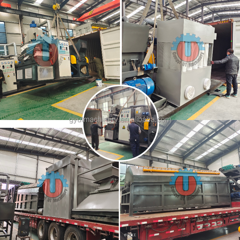 Scrap Cable Crusher Copper Wire Granulator Separator Recycling Machine Line for 2000L/H