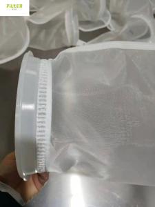 Quality 25 Micron Customized Nylon Water Filtration Bag With Plastic Ring wholesale