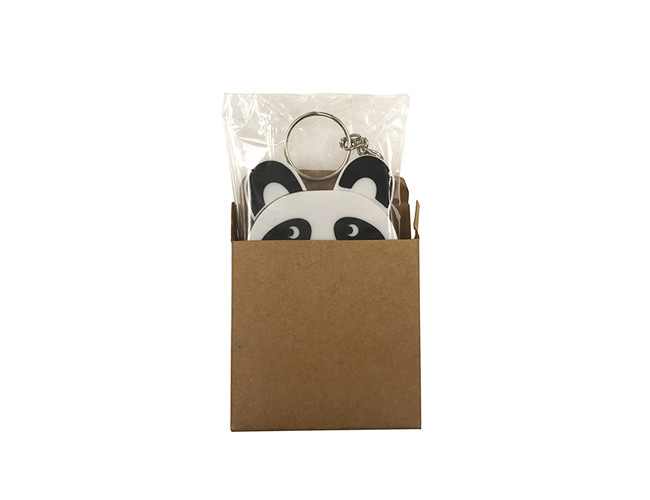 Cute Panda Retractable Tape Measure Plastic Tailor 13mm Thickness Digital Printing