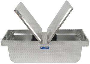 Quality High quality Single Lid Aluminum Crossover Truck Tool Boxes wholesale