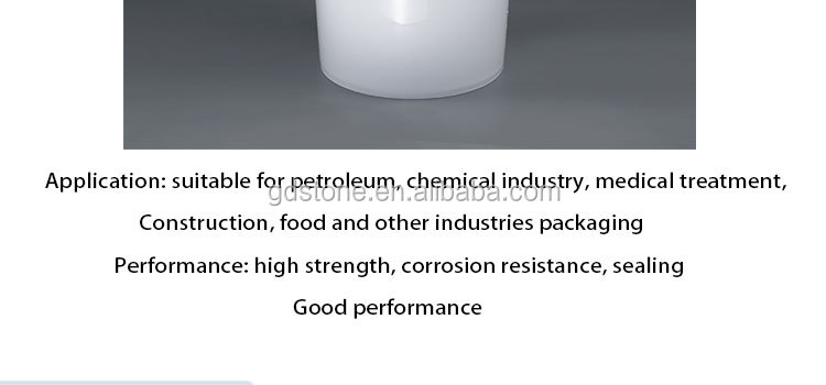 Top Dia 30cm 20 Litre Paint Bucket With Handle 90 Mils Thick