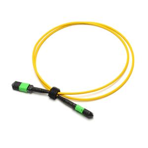 Quality OM3 / OM4 Fiber Optic Patch Cord , MPO Fiber Cable 3mm For CATV wholesale