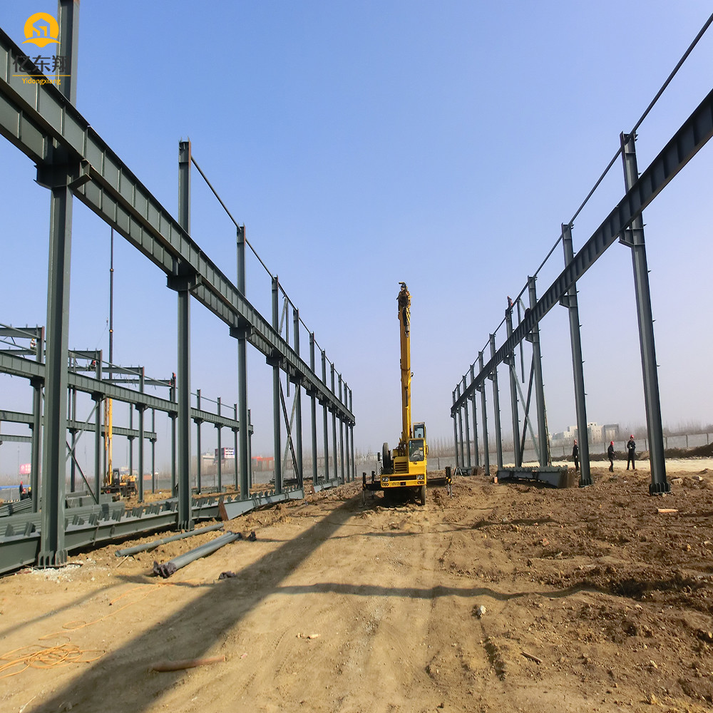Weather Tight Outdoor Steel Structure Shed Steel Frame Storage Building