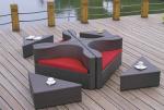 5pcs modern rattan sofa furniture