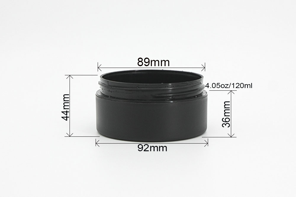 Matte 120ml 46x46x44mm Cosmetic Cream Jars