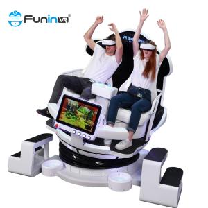 Quality VR Battleship 9D Egg VR Chair Double 2 Players Virtual Reality Cinema Simulator wholesale