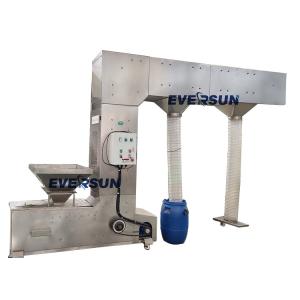 Quality 0.75 - 22kw Chain Bucket Elevator With Food Grade ABS Plastic / C.S / SS Hopper wholesale