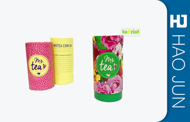 Logo Printed Circular Cardboard Tubes For Festival Gift , Free Sample