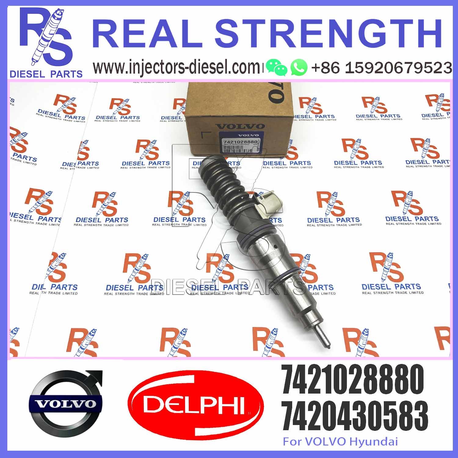 Diesel Fuel Injector 21582096 BEBE4D35002 21644598 85003949 7421028880 E3.18 for V-O-L-V RENAULT 11LTR EURO3 HI