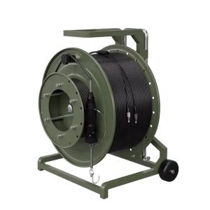 Quality Military Grade Tfoca Fiber Optic Cable Tactical Fiber Reel For Harsh Environments wholesale