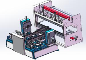 Quality Multifunctional Fabric Roll Packing Machine Auto PE Film Wrapping Machine wholesale