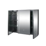 Modern Italian Bathroom Wall Cabinet Import LED Mirror Bathroom Vanity Cabinet