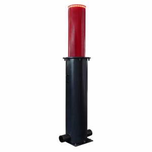 Quality Single Phase 220VAC Hydraulic Rising Bollard Electric Security Bollards K12 wholesale
