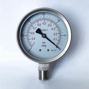Quality 1 Bar U Clamp Pressure Gauge wholesale
