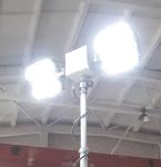 roof mounted 12V LED truck telescopic mast light tower 2.5m system