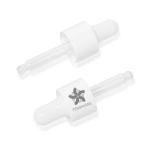 Luxury Cosmetic Packaging Empty Clear Skincare 15ml Serum Glass Dropper
