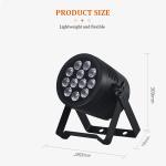Led Par Light 12*20W 6 In 1 RGBWA-UV Par Can Stage Light Party Bar KTV Effect Dj