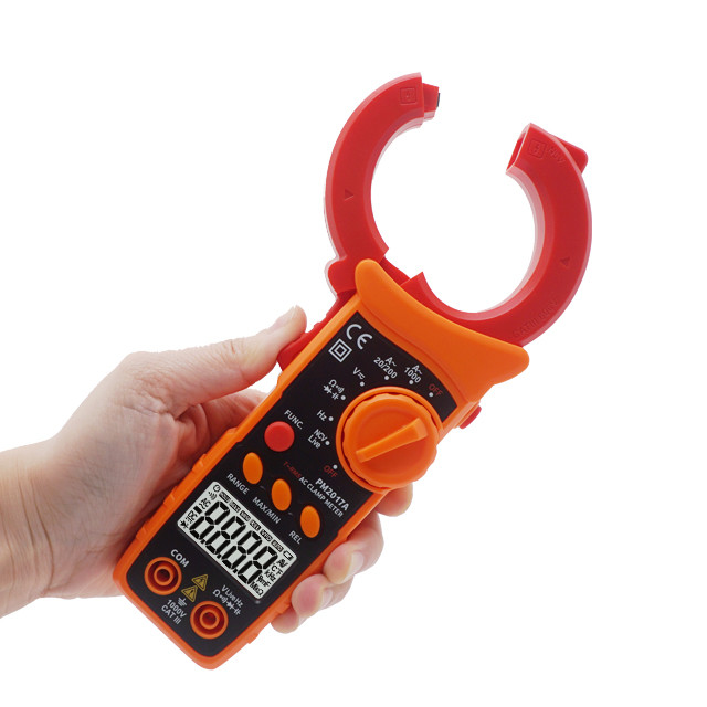 Auto Range 1000A AC Current Measurement Digital AC Clamp Meters With NCV and Ture RMS