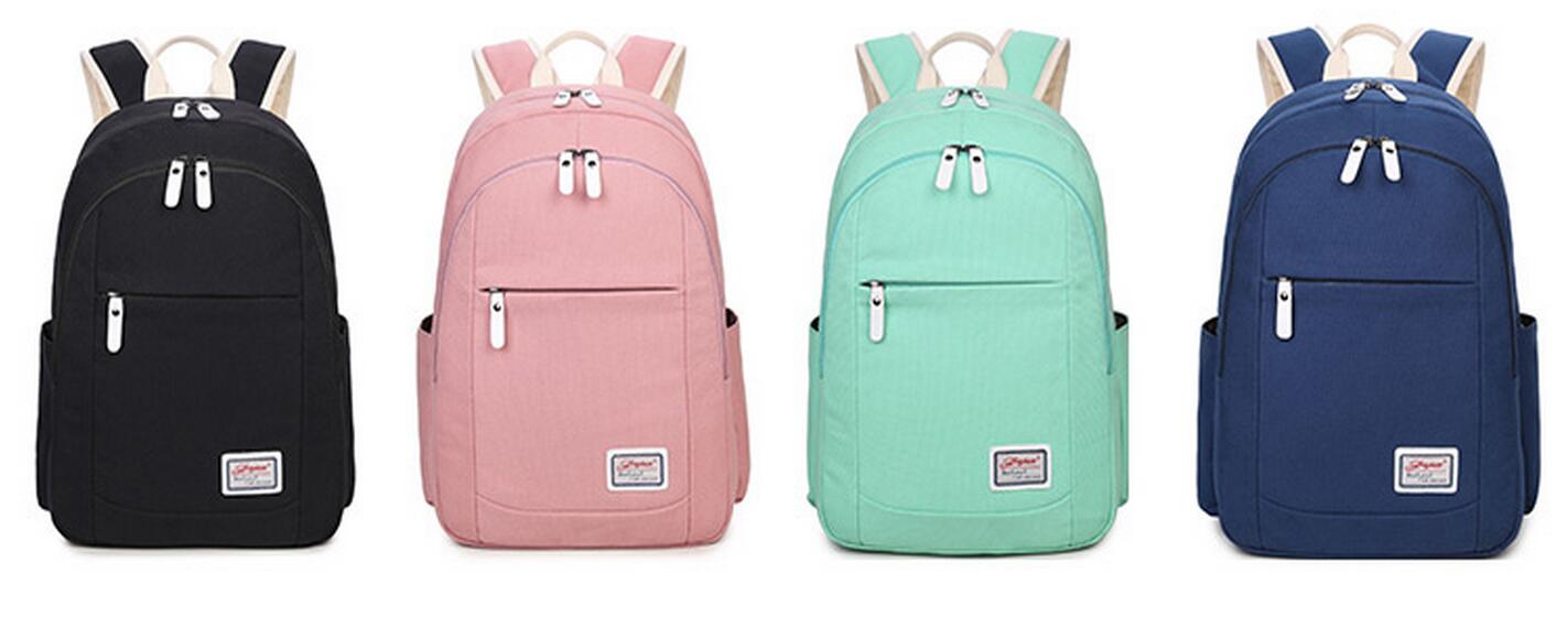 Wholesale canvas Backpack Business Casual Backpack Student Bags