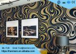 0.7*8.4m Modern Strippable Non Woven Wallpaper With Bronzing Color