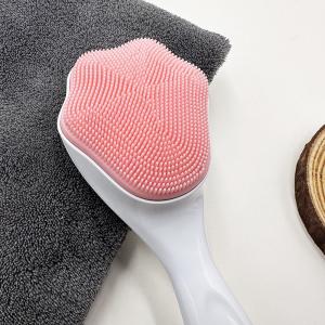 Quality MHC Facial Waterproof Cleaning Brush Scrubber Exfoliator Cute Silicone Massage Brush wholesale