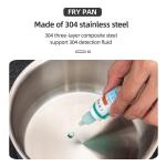 Best Selling 16cm Stainless Steel Polish Induction Fry Pan Cooking Pan Cookware