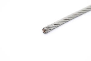 Quality Outdoor Architectural 1 X 19 Wire Rope 304 Heavy Duty 0.45mm-1mm Ss Wire Rope wholesale