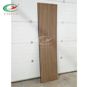 Quality Fireproof Tasteless Acoustic Wood Ceiling , Odorless Sound Absorbing Acoustic Panel wholesale