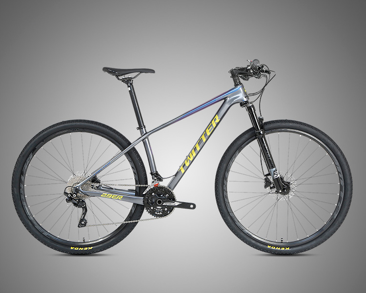 29 Inch Carbon Fiber Road Bike , MTB Shlmano Deore Trail Mountain Bike 30 Speed