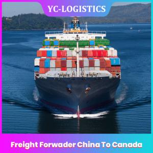 Quality FOB Sea 1 To 17 Days Freight Forwarder China To Canada wholesale
