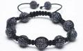 Shamballa Bracelet, Montena Crystal Pave Alloy Beads