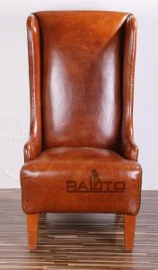 Quality antique high back leather leisure chair furniture,#2039 wholesale