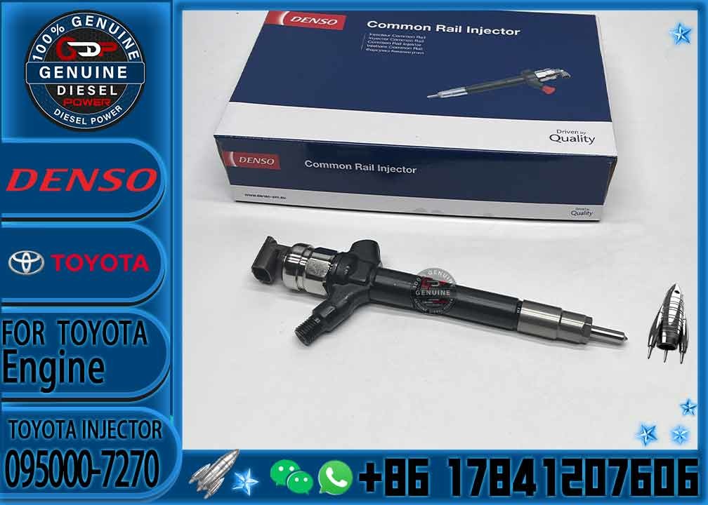 High Pressure Diesel Parts Nozzle 095000-7270 Common Rail Injector 095000 7270 0950007270 For Toyota