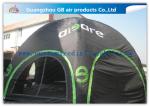 4 D - Ring Black Inflatable Air Tent Igloo Dome Tent for Outdoor Show