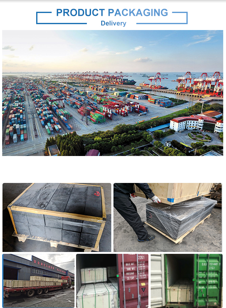 700*300*1800mm High Hardness EDM Graphite Isostatic Graphite